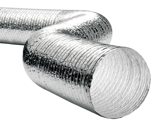 izolesiz aluminyum flexible hava kanalları